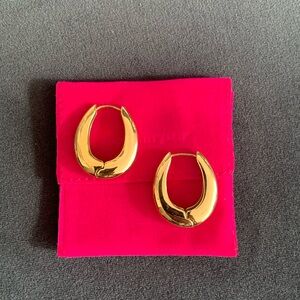 NEW Hey Harper Bella Gold Earrings Hoops